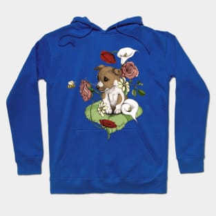 Puppy Bouquet Hoodie